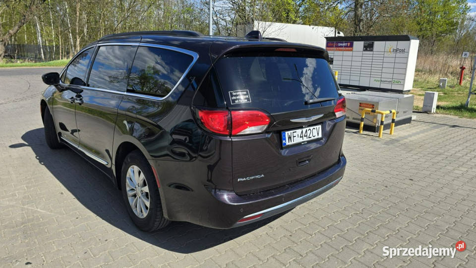 Chrysler Pacifica Skóra El Drzwi El Klapa Navi kamera cofania Karczew