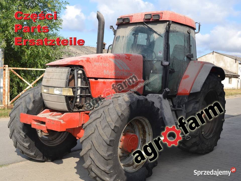 McCormick MTX 175 części skrzynia biegów silnik