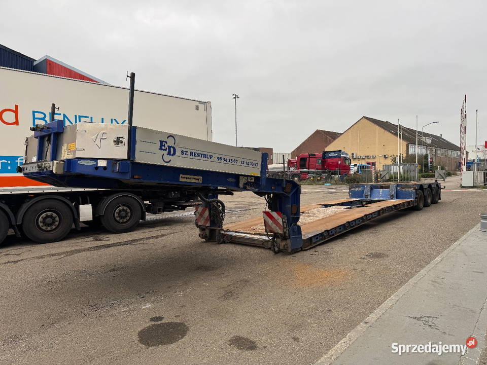 Naczepa do przewozuu maszyn niskopodwoziowa sprzedam