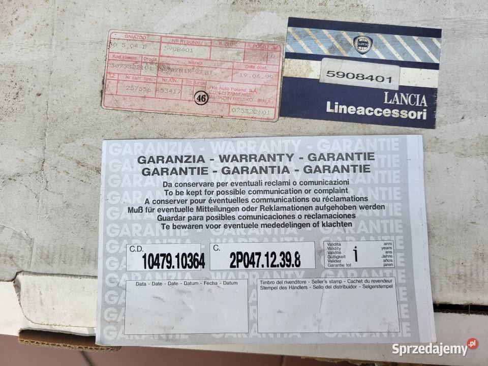 BAGAŻNIK DACHOWY LANCIA Y YPSILON II 1996 2003 Poznań