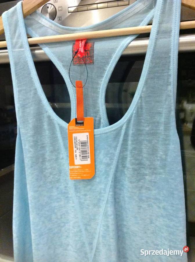 Koszulka Bokserka Damska SUPERDRY S NOWA sprzedam