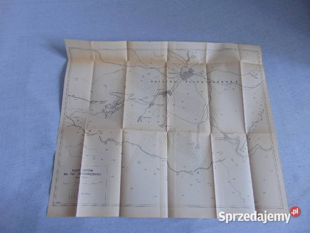 Szkolenie szybowcowe Loty falowe komplet map W Lublin