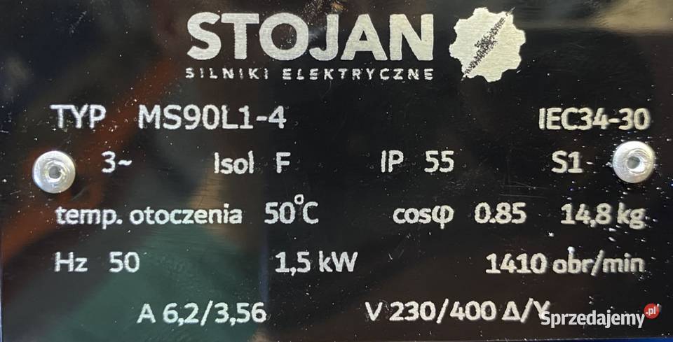 motoreduktor przekładnia 15kW 35obr Pigża