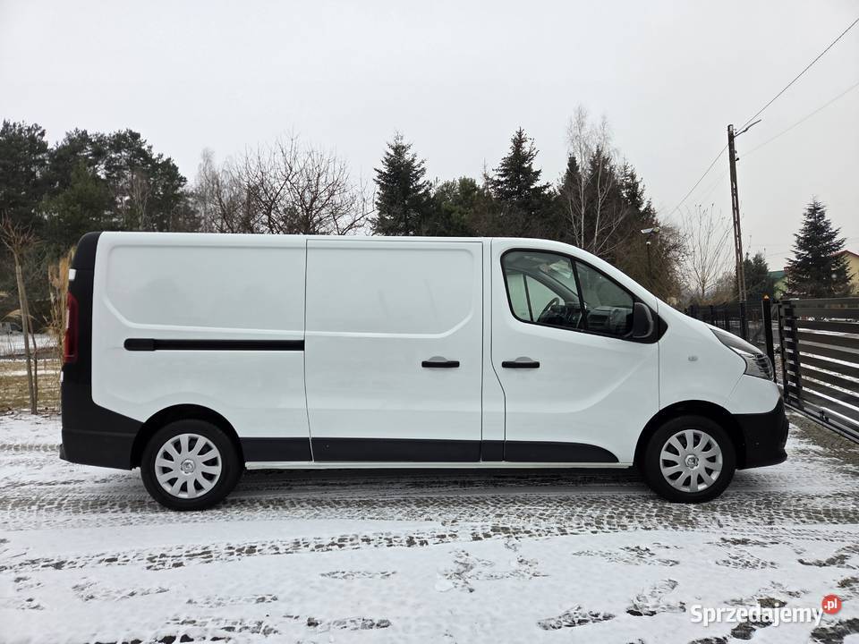 RENAULT TRAFIC III LONG SalonPL 1WŁ 2019r 16DCi manualna Sieradz