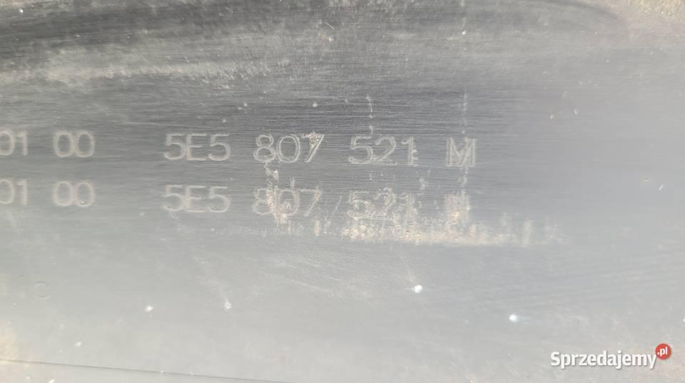 SKODA OCTAVIA III SEDAN SPOILER DOKŁADKA Pozostałe