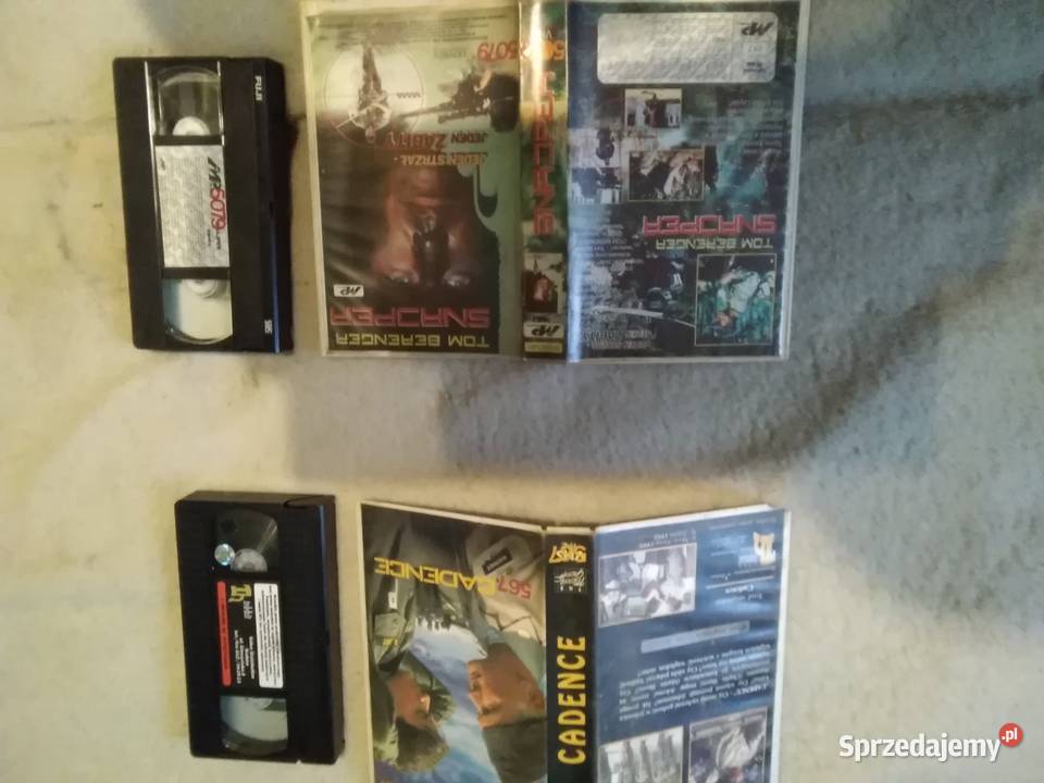 Kasety VHS sprzedam