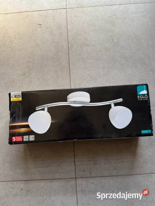 Nowa Lampa Sufitowa LED Eglo Calvos 2 Spoty Częstochowa sprzedam