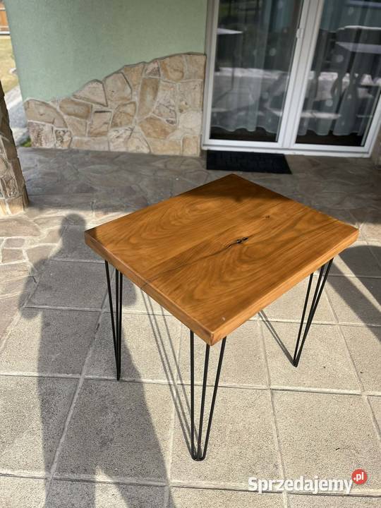 Stolik kawowy stojak na wino Łękawica