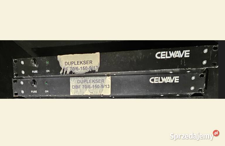 Celwave Duplexer DBF 706150913 duplekser RF 2 Warszawa
