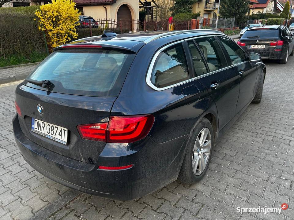 BMW Seria 5 520d Raty Prywatnie Automat Czujniki ABS Wrocław