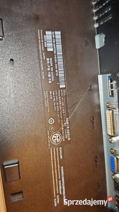 Monitor DELL 24 U2412Mb dolnośląskie Wrocław