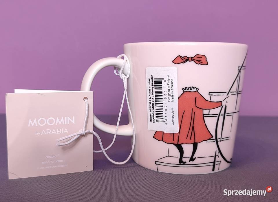 Muminki KUBEK Moomin Arabia Finland NINNY Kubki Jasień