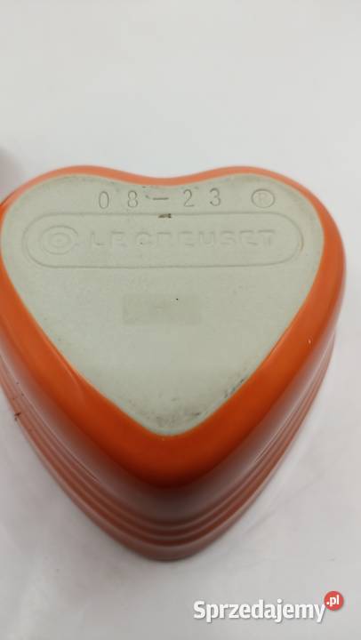 Ceramiczne naczynie do zapiekania serce Zamość