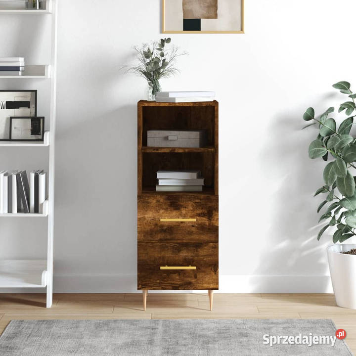 Szafka przydymiony dąb 345x34x90 materiał Warszawa sprzedam