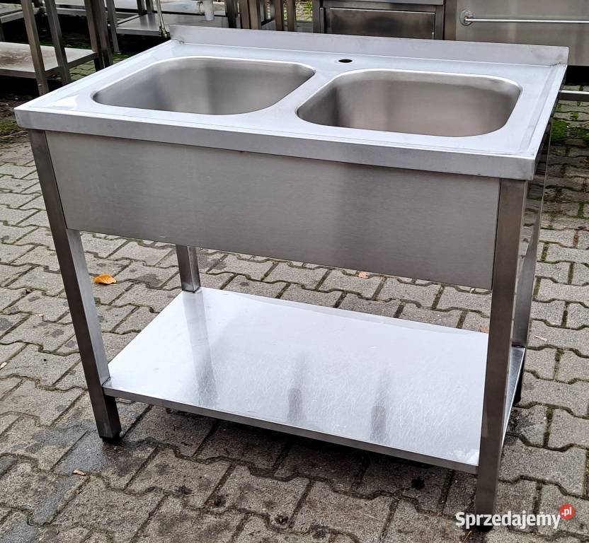 Zlew 2 komorowy z Półką 1006085 M1247 N