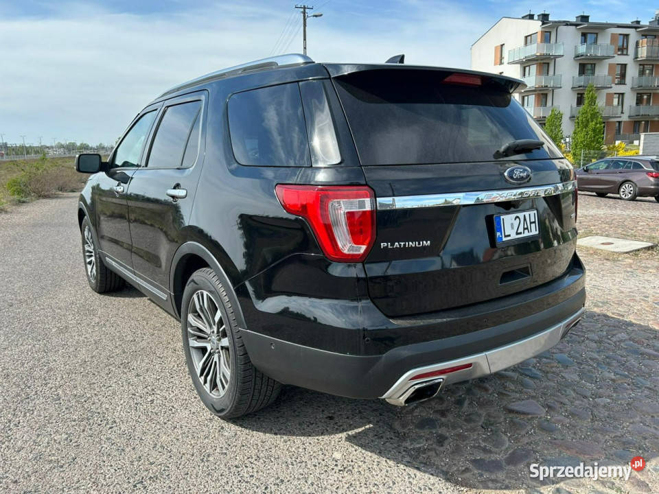 Ford Explorer Explorer Platinum 35 V6 365 AWD 7 czujnik martwego pola Siedlce