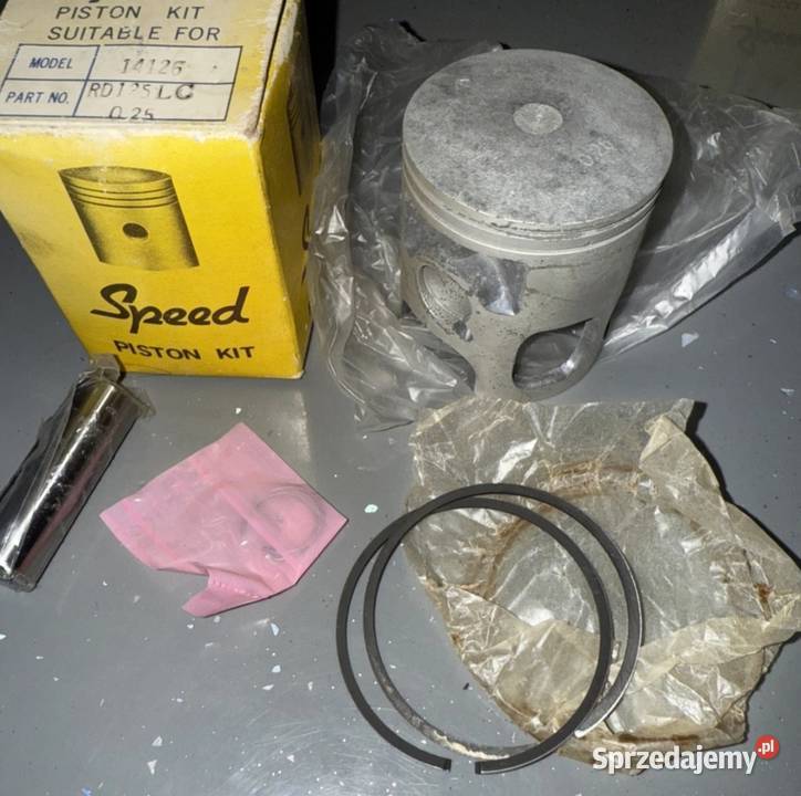 Tłoki nowe Yamaha RD 125 LC i Suzuki TS 125 Kończyce sprzedam