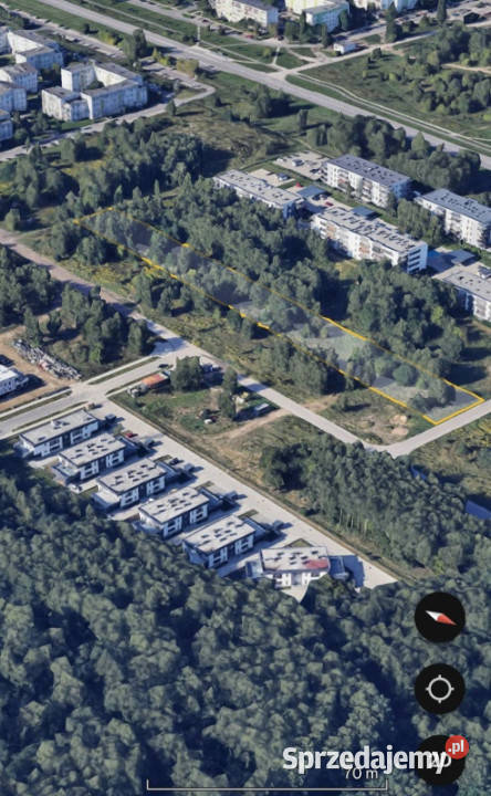 Łódź Widzew DZIAŁKA INWESTYCYJNA DEWELOPERA Os