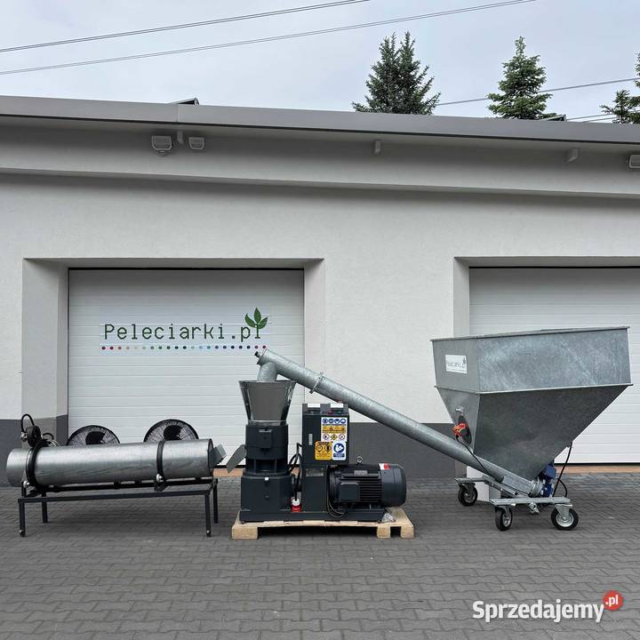 SUPER WYDAJNY ZESTAW MASZYN PRODUKUJ WŁASNĄ nieuszkodzony Olsztyn