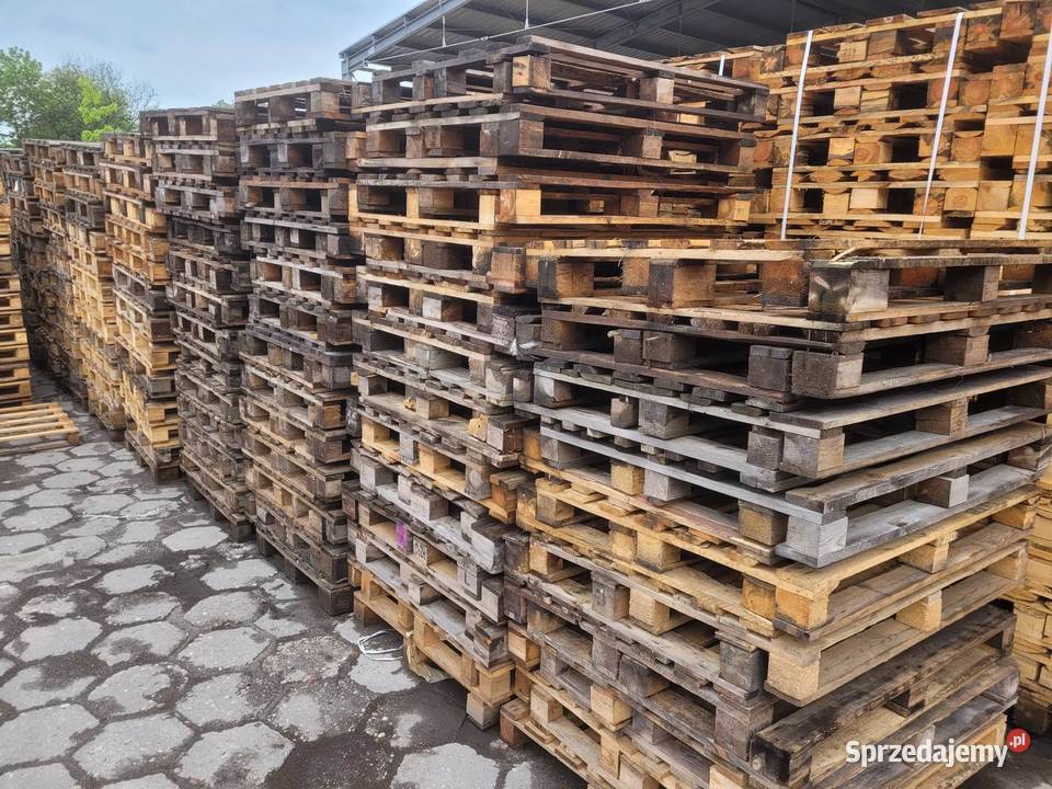 Paleta 1200x1000 używana mocna palety drewniane śląskie Bytom sprzedam