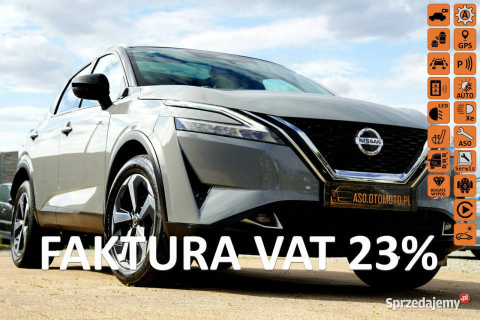 Nissan Qashqai TEKNA SKÓRA nawi 4 KAMERY masaze system Start-Stop