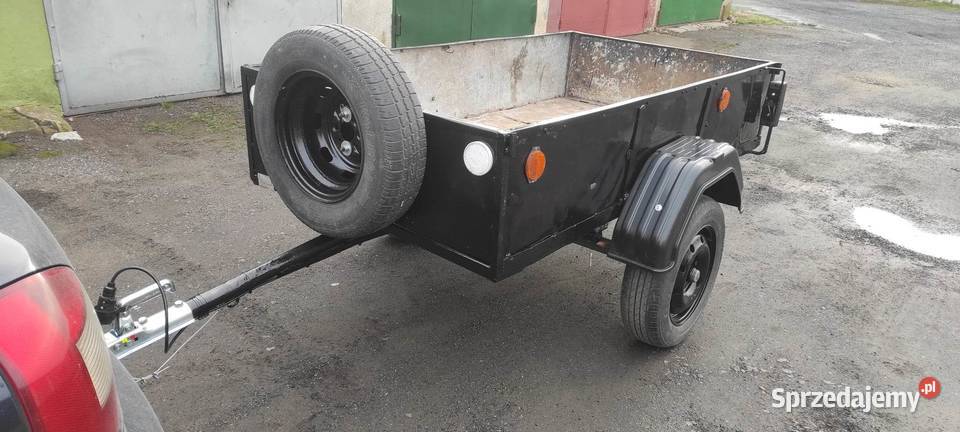 Przyczepa lekka SAM 650 burtowe dolnośląskie Jawor sprzedam