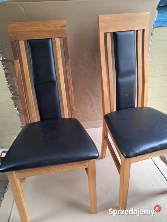 Krzesła bukoweduży komplet pomorskie