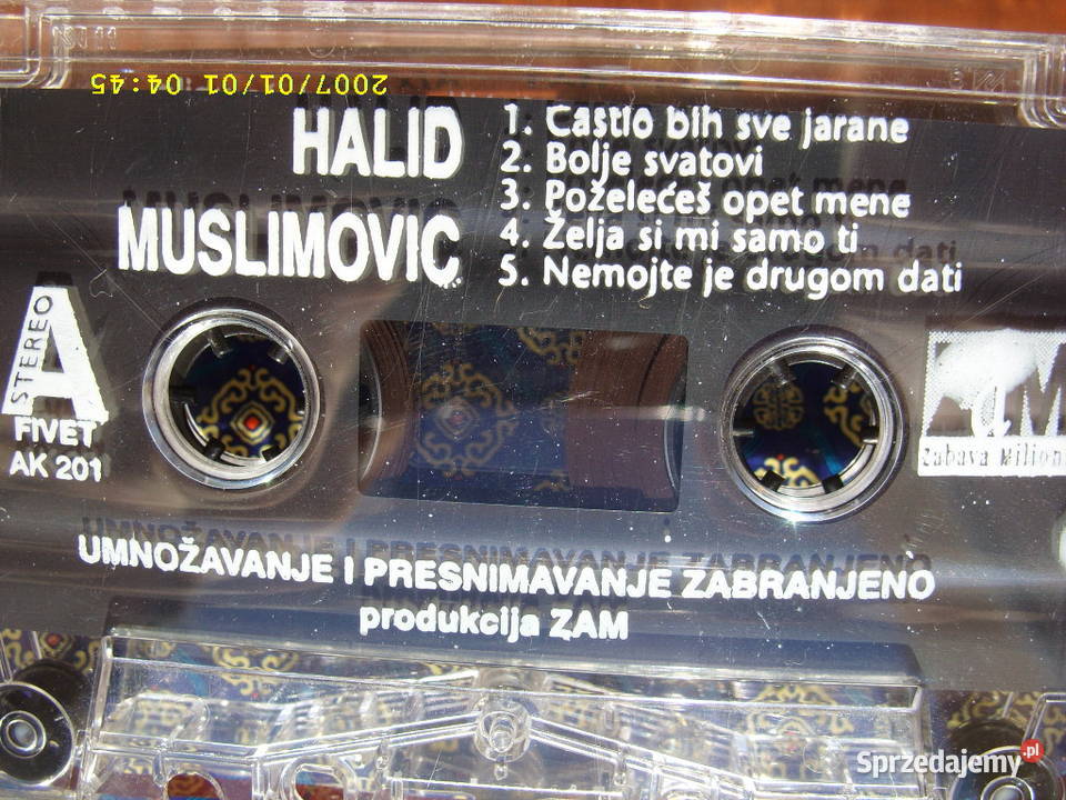 POP kaseta HALID MUSLIMOVICBOLJE SVATOVI pop Płyty i kasety Wołów