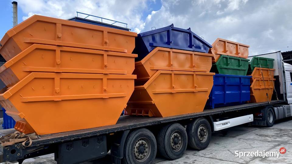 Kontener MULDA 7 m3 ZŁOM GRUZODPADY Pojemnik Magazynowanie mazowieckie Warszawa