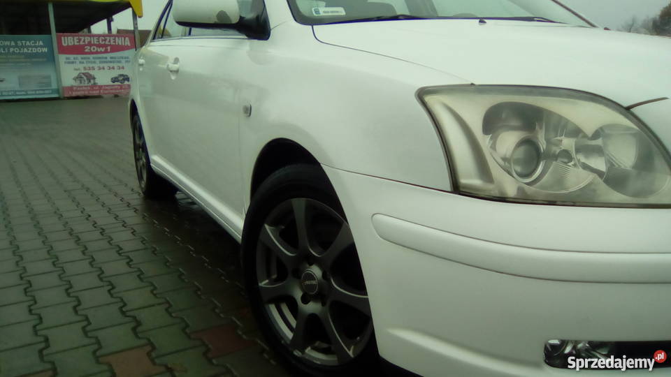 Toyota Avensis 22 Diesel biała perła bogata Elbląg