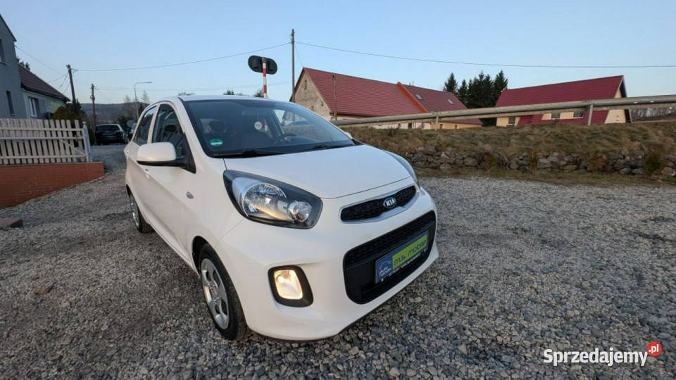 Kia Picanto Zadbane miejskie autko III 2017 serwisowany w ASO Motoryzacja dolnośląskie Kamienna Góra