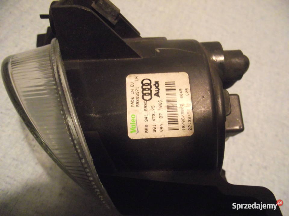 Halogen Audi A4 lewe Wrocław