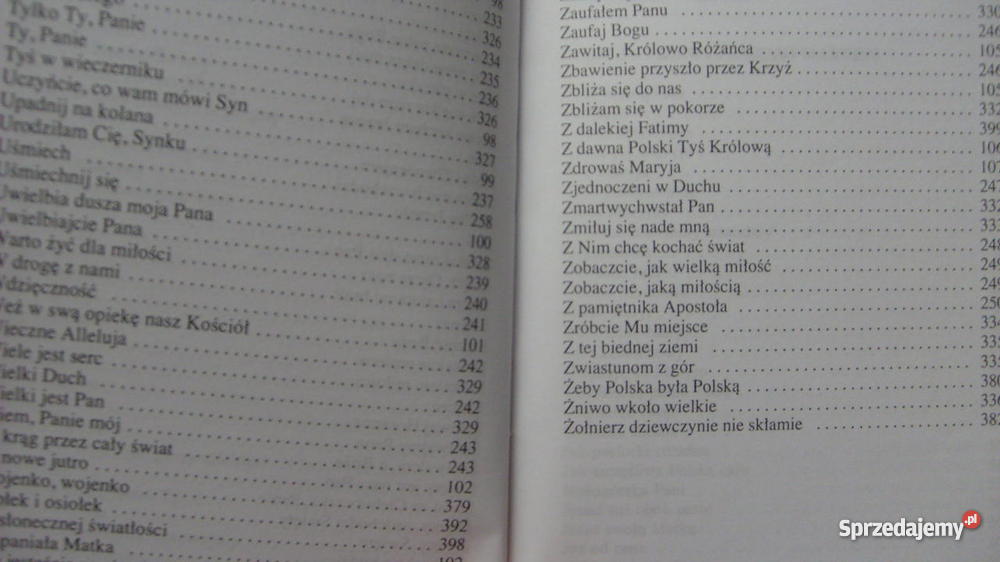 Śpiewnik Pielgrzymkowy Pójdę do Nieba piechotą Pozostałe wielkopolskie Gniezno