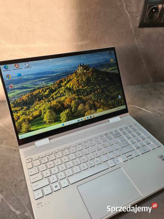 Laptop HP Envy x360 Convertible unikat srebny z Środa Wielkopolska