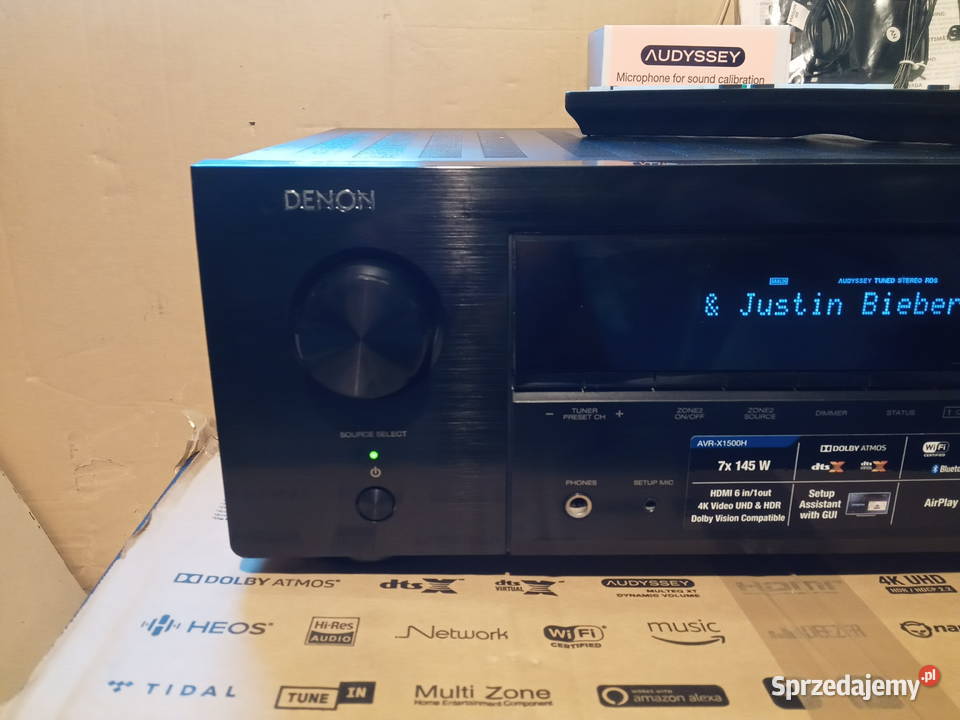 DENON AVRX1500H Komplet Amplitunery Poznań