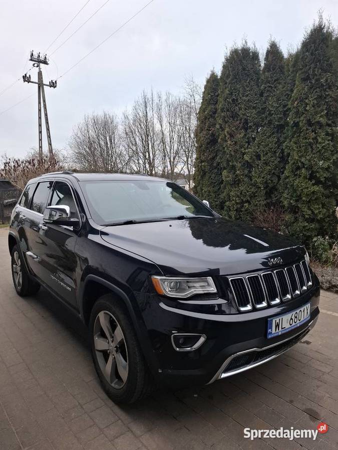 Jeep Grand Cherokee wk2 limited nieuszkodzony Nieporęt
