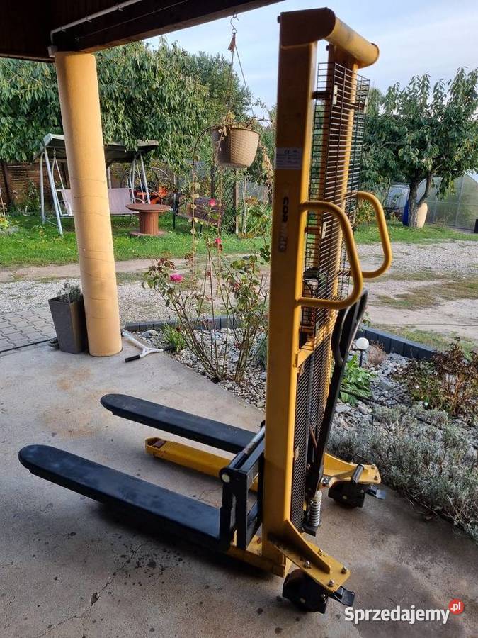 Podnosnik masztowy paletowy cormak sprzedam