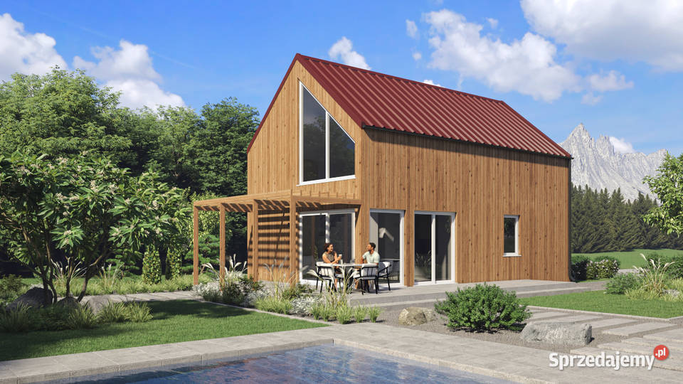 Dom całoroczny drewniany na zgłoszenie 70 m2 bez Poznań