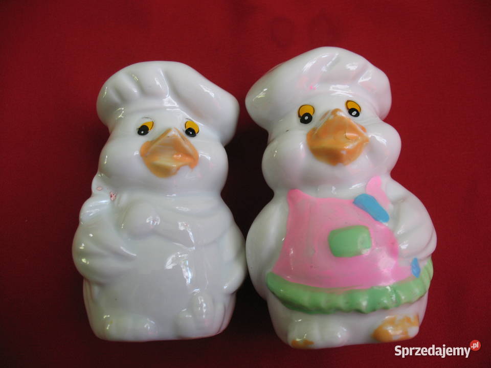 Sól i pieprz Kurczaki Solniczka i pieprzniczka wielokolorowy Pozostałe