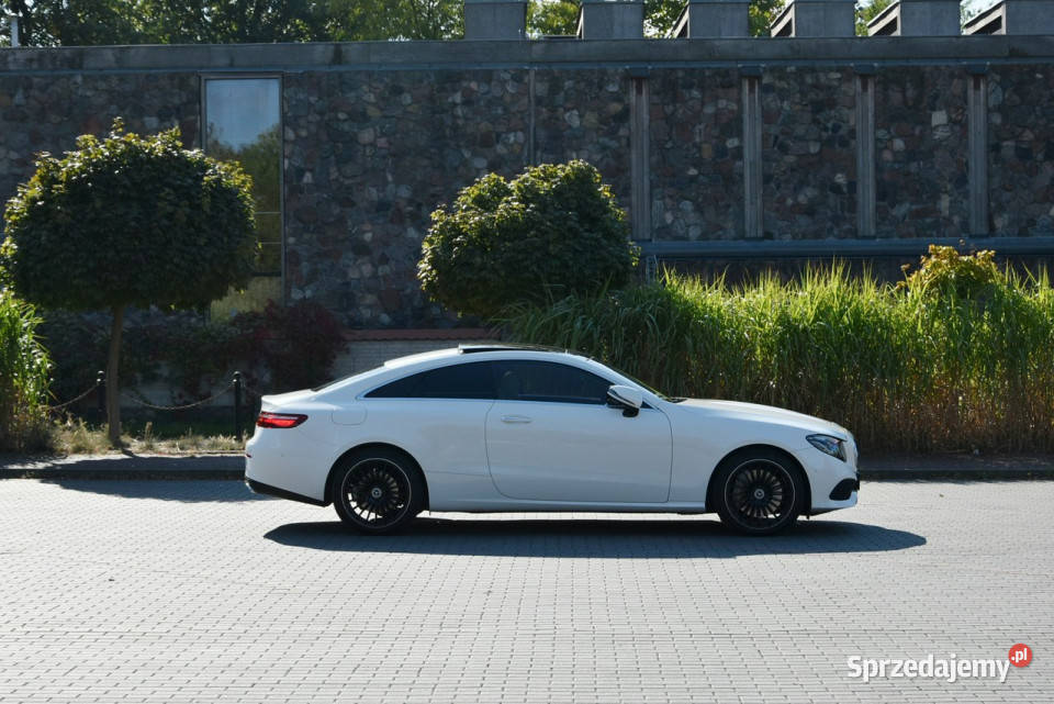Mercedes E 400 E 400d Coupe 4Matic 340 2019r mazowieckie sprzedam