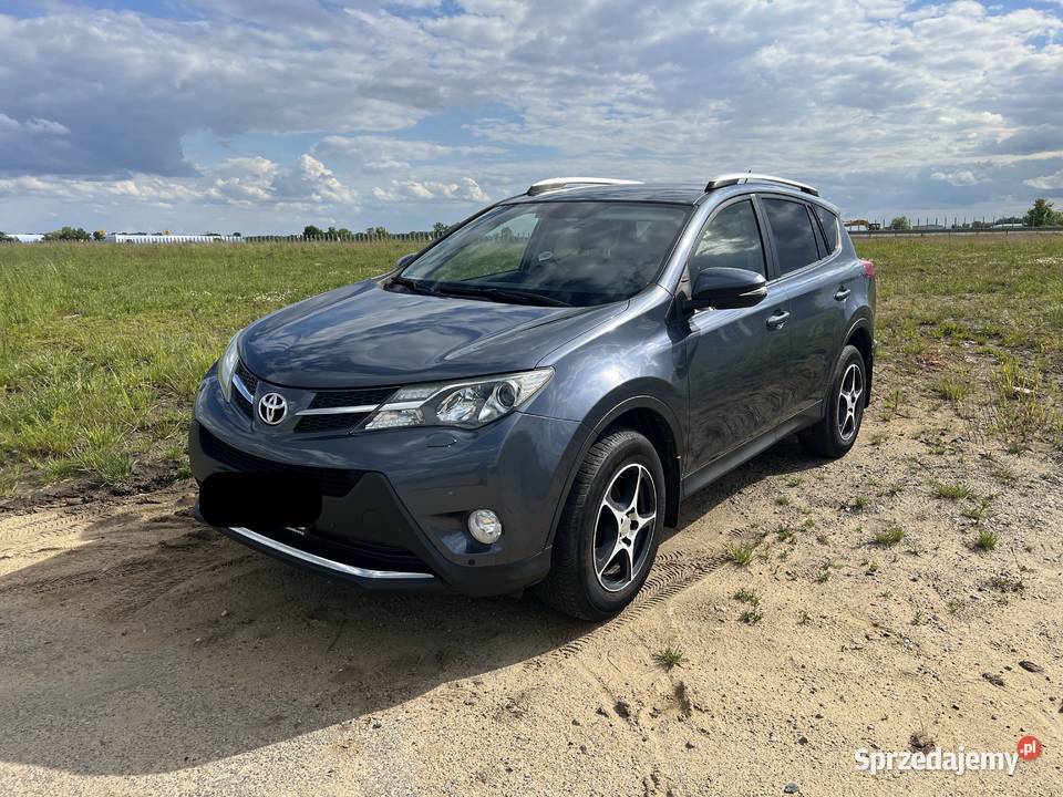 Toyota RAV4 4x2 d4d manual czerwona skóra Kobierzyce