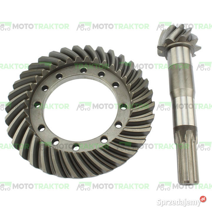 Koło talerzowe z wałkiem ataku Massey Ferguson Układ kierowniczy i oś przednia Dobrzejewice