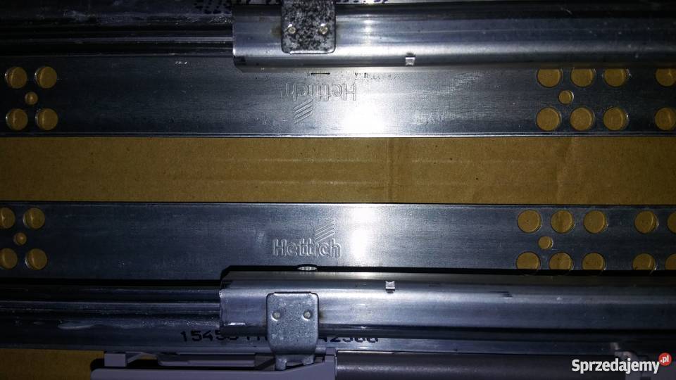 Prowadnice do szuflad 400 mm HETTICH cichy domyk