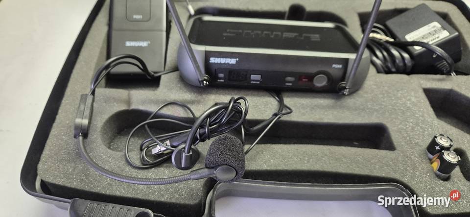 Shure PGX14PGA31 nagłowny zestaw mikrofony Sprzęt estradowy, studyjny i DJ-ski Sprzęt estradowy, studyjny i DJ-ski Konin