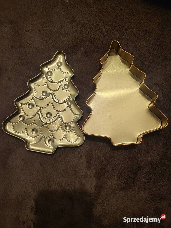 Choinka Metalowe pudełko Gliwice