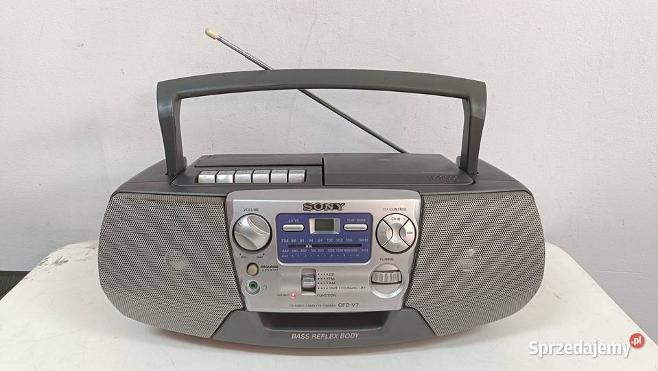 SONY CFDV7 Radioodtwarzacz kasetowy z CD wielkopolskie Poznań