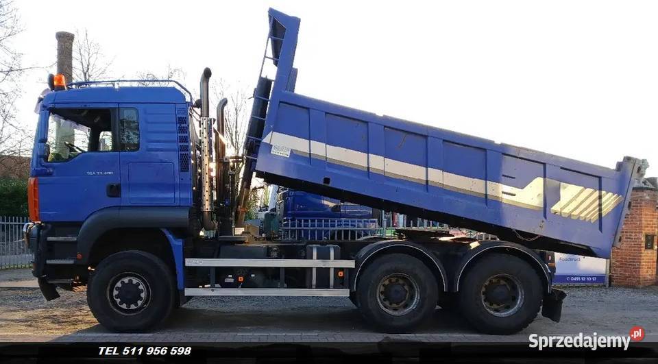 Wywrotka 6x6 do tylu MAN TGA mazowieckie Warszawa