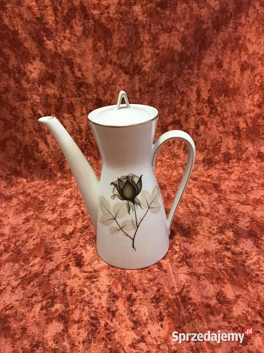 Dzbanek Rosenthal czarna roza sprzedam