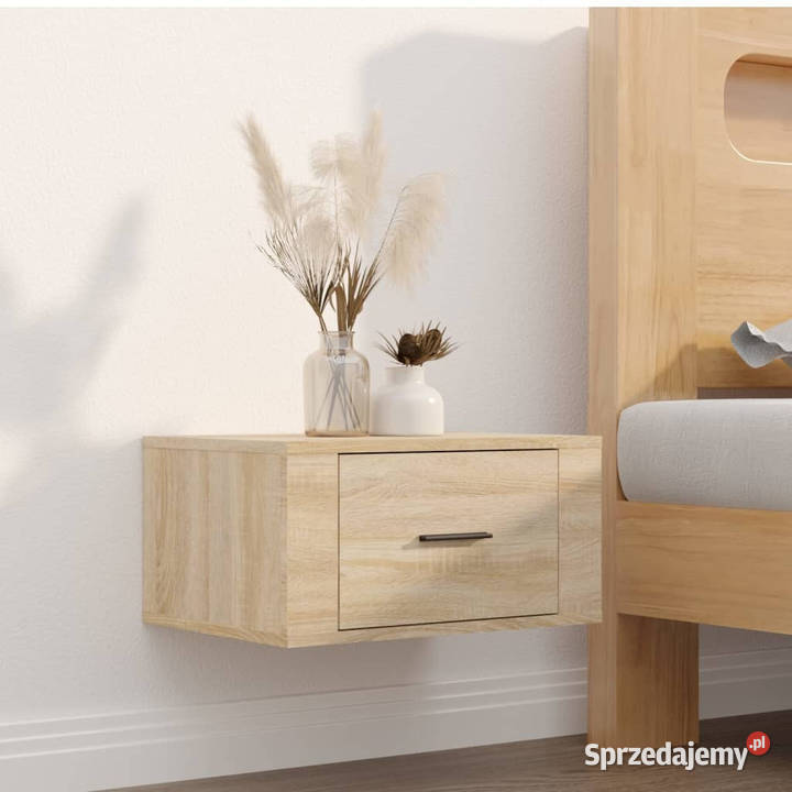 Wiszące szafki nocne 2 dąb sonoma 50x36x25 Warszawa