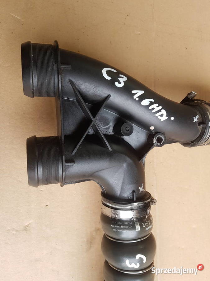 Citroen C3 Picasso lift rury przewody dolot turbosprężarki Legnica